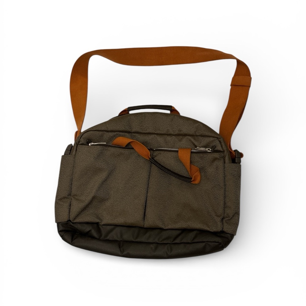Ultra Olive Laptop Bag Neutral Techwear Carry On Travel Minimal Utilitarian